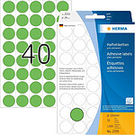 HERMA étiquettes multi-usage, diamètre: 19 mm, vert