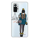 LaCoqueFrançaise Coque Xiaomi Redmi Note 10 Pro 360 intégrale transparente Motif Working girl Tendance