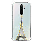 LaCoqueFrançaise Coque Xiaomi Redmi Note 8 Pro anti-choc souple angles renforcés transparente Motif Illumination de paris