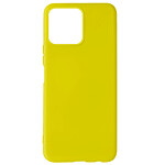 Avizar Coque pour Honor X8 Silicone Semi-rigide Finition Soft-touch Fine  Jaune