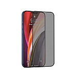 Tiger Protection d'écran pour Apple iPhone 12 mini Confidentielle et Antibactérienne Noir transparent