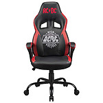 AC/DC Chaise gaming pour Bureau - fauteuil gamer noir