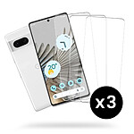 Evetane Lot de 3 vitres Google Pixel 7 Protectrices en verre trempe