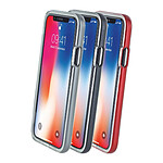 Color Block Lot de 3 Bumpers pour iPhone X/XS Colorblock Bordeaux