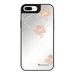 LaCoqueFrançaise Coque iPhone 7 Plus/8 Plus miroir Fleurs Blanches Design