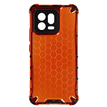 Avizar Coque pour Xiaomi 13 Antichoc Angles Renforcés Hybride Nid d'Abeille  rouge