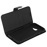 Avizar Etui folio Noir Éco-cuir pour Samsung Galaxy A3 2017