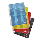 CLAIREFONTAINE Cahier reliure intégrale 21x29,7 cm 360 pages Quadrillé 5x5 Coloris Aléatoire