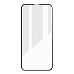 3mk Film pour iPhone 13 et 13 Pro Verre Trempé 9H Bords Renforcés Incurvés Hardglass Max  Noir