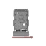 Clappio Tiroir Carte SIM de Remplacement pour Samsung Galaxy S21 Rose