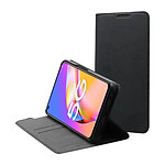 Muvit Étui de Protection pour Oppo A74 5G Folio Stand Noir