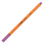 STABILO Stylo-Feutre POINT 88 Pointe Fine 0,4 mm Lilas clair x 10