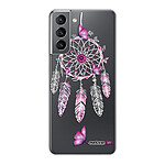 Evetane Coque Samsung Galaxy S21 5G 360 intégrale transparente Motif Carpe diem Tendance