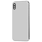 Clappio Châssis iPhone XS avec Vitre arrière de remplacement Gris