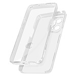 Avizar Coque pour Oppo Find X5 Pro Intégrale Arrière Rigide Transparent et Avant Souple  transparent