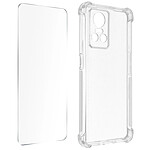 Avizar Pack Protection pour Realme GT Neo 3 Coque Renforcée + Verre Trempé  Transparent