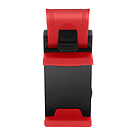 Avizar Support Voiture Smartphone Fixation Volant Design Compact Rouge et Noir