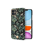 So Seven Coque pour iPhone 11 Pro Max PREMIUM CRYSTAL JAIPUR Leopard Noir