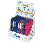 PILOT Présentoir de 60 Stylos roller FRIXION BALL CLICKER 0.7 mm