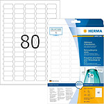 HERMA Boite 2000 Etiquettes Universelles Enlevables 35,6 x 16,9 mm Blanc