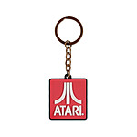 Atari - Porte-clés caoutchouc Logo Atari