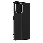 Dux Ducis Housse pour Realme C33 Clapet Porte-carte Fonction Support  Noir