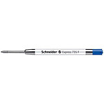 SCHNEIDER Recharge pour stylo bille Express 735 Pointe Fine Bleu