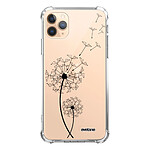 Evetane Coque iPhone 11 Pro anti-choc souple angles renforcés transparente Motif Pissenlit