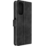 Avizar Housse pour Xiaomi Redmi Note 11 et Note 11s clapet porte-carte et support vidéo  Noir