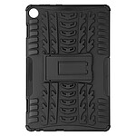 Avizar Coque pour Lenovo Tab M10 Gen 3 Bi-matière Antichoc avec Béquille Support  Noir