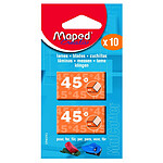 MAPED Blister de 10 lames de rechange pour MatCutter 45 degré