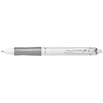 PILOT Stylo bille rétractable Grip ACROBALL PURE WHITE 1.0 Trait 0,4 mm Noir x 10