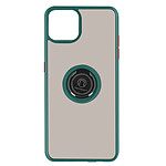 Avizar Coque Apple iPhone 13 Bi-matière Bague Métallique Support vert