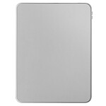 Avizar Étui pour iPad Air 13 2024 Clapet Support Rotatif avec Protège Caméra Gris