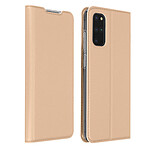 Dux Ducis Étui pour Samsung Galaxy S20 Plus Porte-carte Support Vidéo  Rose Gold