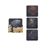 Game of Thrones - Pack 4 médaillons Sigil