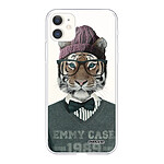 Evetane Coque iPhone 11 360 intégrale transparente Motif Tigre Fashion Tendance