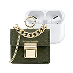 IDEAL OF SWEDEN Mini Sac pour AirPods Toute Génération Modèle Cleo avec Bandoulière Ajustable Vert