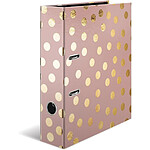 HERMA Motif classeur à levier A4 Fashion & Style Dots, dos de 7 cm, en carton