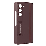 Avizar Coque pour Samsung Galaxy Z Fold 5 Rigide Béquille Porte stylet magnétique  Lie de vin