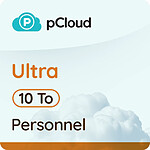 pCloud Ultra Personnel 10 To – Licence perpétuelle - A télécharger