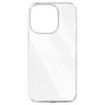 Avizar Coque pour Apple iPhone 15 Pro Silicone Gel Souple Ultra fine Anti-jaunissement  Transparent