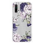 LaCoqueFrançaise Coque Xiaomi Redmi 9T 360 intégrale transparente Motif Pivoines Violettes Tendance