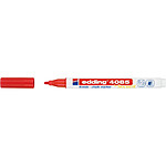 EDDING Marqueur Craie Liquide 4085 Rouge Pointe Ronde 1-2 mm