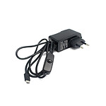 Générique Alimentation Micro Usb Avec Interrupteur 5 V 2,5 A AL5V25_MUSB_INTR