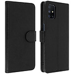 Avizar Étui Samsung Galaxy M51 Protection avec Porte-carte Fonction Support Noir