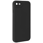 Avizar Coque pour iPhone 7 / 8 / SE 2020 / SE 2022 Silicone Protection Caméra Noir