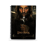 Le Seigneur des Anneaux - Cahier effet 3D Aragorn