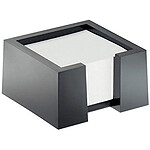 DURABLE Bloc Memo CUBO Elegant 500 Feuilles 90x90mm Noir