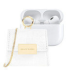 IDEAL OF SWEDEN Mini Sac pour AirPods Toute Génération Modèle Lilou avec Bandoulière Ajustable Blanc